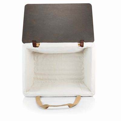 Image showing  Canasta Grande Basket, Beige, 19 in.