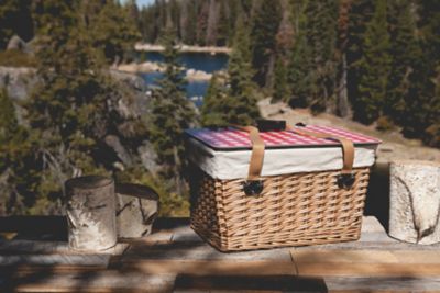 Image showing  Beige Canasta Grande Basket, 18.9 in. x 13.8 in. x 11 in.