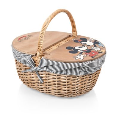 Picnic Time Disney Classic Country Basket, Blue