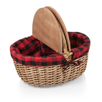 Image showing  Red Country Basket, 17.5 in. x 13.25 in. x 8.25 in.