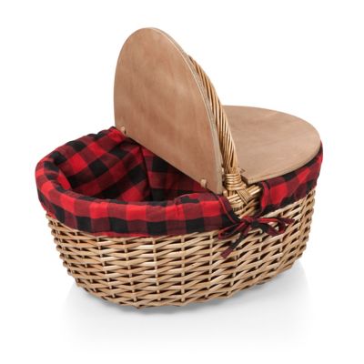 Image showing  Red Country Basket, 17.5 in. x 13.25 in. x 8.25 in.