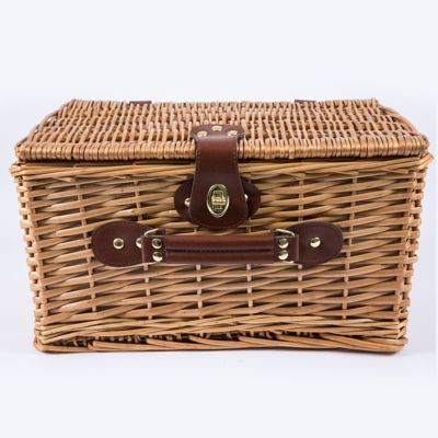 Image showing  Red Catalina Picnic Basket, 14.5 in. x 11.25 in. x 7.875 in.,
