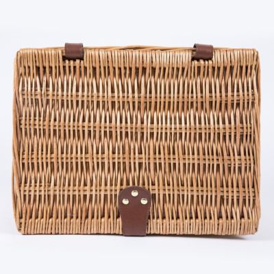 Image showing  Red Catalina Picnic Basket, 14.5 in. x 11.25 in. x 7.875 in.,