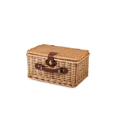 Image showing 5 th Picnic Time Red Catalina Picnic Basket, 14.5 in. x 11.25 in. x 7.875 in.,