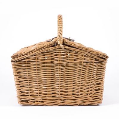 Image showing  Red Piccadilly Basket, 16 in. x 14.5 in. x 9.5 in.