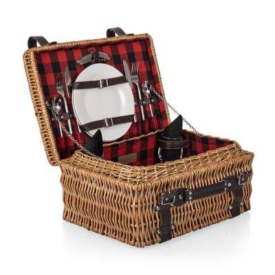 Image showing  Red Champion Basket, 15.8 in. x 12 in. x 7.5 in.