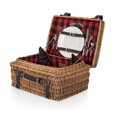Image showing  Red Champion Basket, 15.8 in. x 12 in. x 7.5 in.