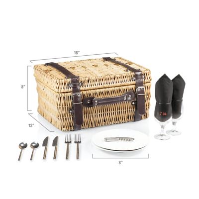 Image showing  Red Plaid Disney Classic Champion Basket