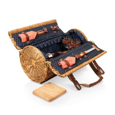 Picnic Time Purple Verona Basket, 18 in. x 10 in. x 10 in.