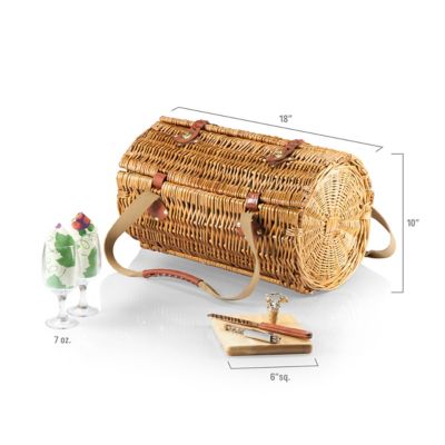 Image showing  Green Verona Basket, 18 in. x 10 in. x 10 in.