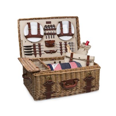 Picnic Time Charleston Basket, Beige, 25 in.