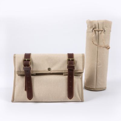 Image showing 5 th Picnic Time Beige Charleston Basket, 25 in.