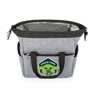 Image showing  12-Can Star Wars Mandalorian Snack Time On-the-Go Insulated Lunch Cooler, Gray