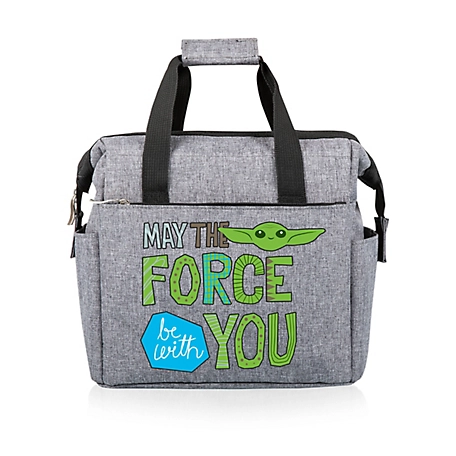 Oniva OTG Star Wars Mandalorian Lunch Cooler, May the Force Be With You, Gray