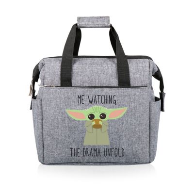 Oniva OTG Star Wars Mandalorian Lunch Cooler, Me Watching, Gray