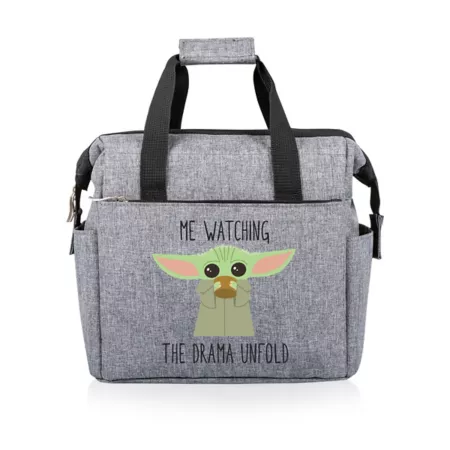 Oniva OTG Star Wars Mandalorian Lunch Cooler Watching Me Gray Lunch Boxes