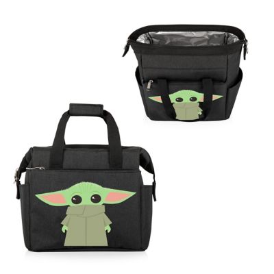 Image showing 6 th Oniva 12-Can Star Wars Mandalorian On-the-Go Insulated Lunch Cooler, Black