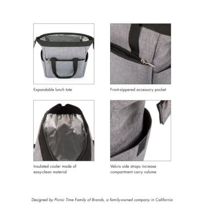 Image showing 9 th Oniva 12-Can Star Wars Mandalorian On-the-Go Insulated Lunch Cooler, Black