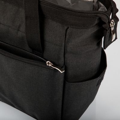 Image showing  12-Can Star Wars Mandalorian Did I Leave My Snacks On-the-Go Insulated Lunch Cooler, Black