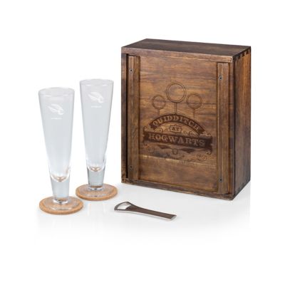 Legacy Warner Bros Harry Potter Pilsner Beer Set, Brown