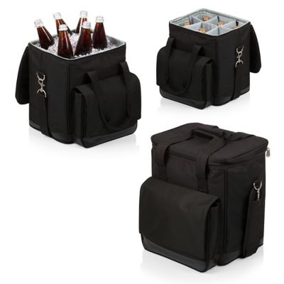 Image showing  6-Bottle Cellar Soft-Sided Wine Cooler, Black