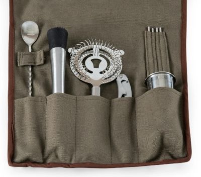 Image showing 5 th Legacy Bar Tool Roll Up Kit, Green