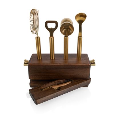 Image showing  Sidecar Bar Tool Set, Brown