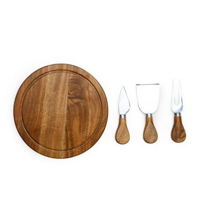 Image showing  Acacia Brie Cheese Board and Tools Set