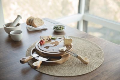 Image showing  Disney Princess Little Mermaid Acacia Brie Cheese Board