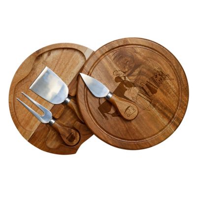 Image showing  Disney Pixar Ratatouille Acacia Brie Cheese Board