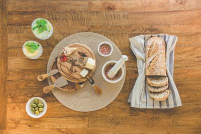 Image showing  Disney Pixar Ratatouille Acacia Brie Cheese Board
