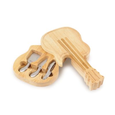Image showing  Guitar Cheese Board and Tools Set