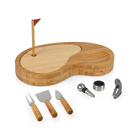 Toscana Sand Trap Cheese Board and Tools Set