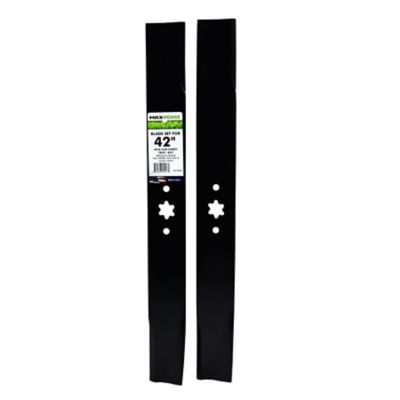 Husqvarna 46-Inch High-Lift Bagging Lawn Mower Blades for Riding Mowers,  Pack of 2, 586117302 at Tractor Supply Co.