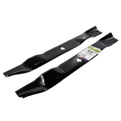 Image showing 5 th MaxPower 42 in. Mulching Lawn Mower Blades for Craftsman, Husqvarna and Poulan Mowers, Replaces OEM 134149 and 594892701, 2 pk.
