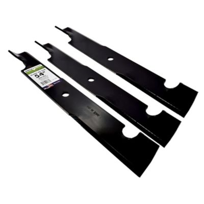 Image showing  54 in. Lawn Mower Blades for Many Bad Boy Mowers, Replaces OEM 038-0005-00, 3-Pack