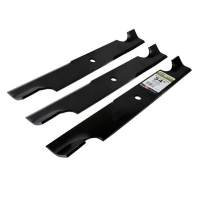Image showing 5 th MaxPower 54 in. Lawn Mower Blades for Many Bad Boy Mowers, Replaces OEM 038-0005-00, 3 pk.