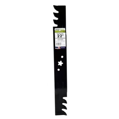 MaxPower Commercial Mulching Blade for 22 in. Cut Craftsman, Husqvarna & Poulan Mowers Replaces OEM #'s 580244001 and 580244002