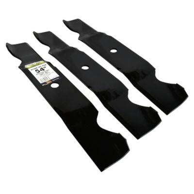 Image showing  54 in. Lawn Mower Blades for MTD, Cub Cadet and Troy-Bilt Mowers, 3-Pack