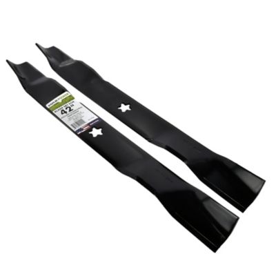 Image showing  42 in. Lawn Mower Blades for Many Craftsman, Husqvarna and Poulan Mowers, Replaces OEM 139775 and 532139775, 2 pk.