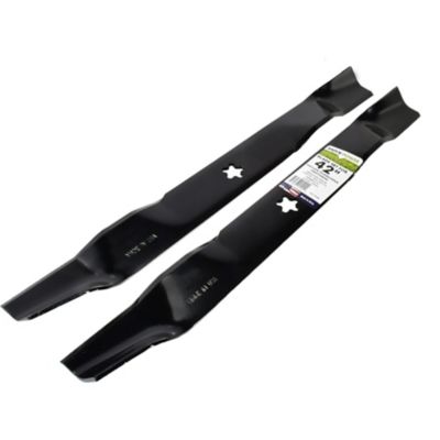 Image showing 5 th MaxPower 42 in. Lawn Mower Blades for Many Craftsman, Husqvarna and Poulan Mowers, Replaces OEM 139775 and 532139775, 2 pk.