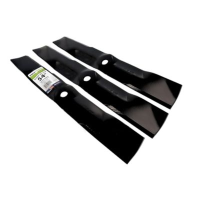 Image showing  54 in. Lawn Mower Blades for Many John Deere Mowers, Replaces OEM M115496 and 50-4395, 3-Pack