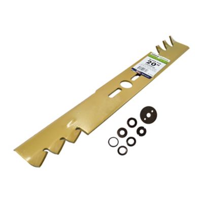 Image showing 5 th MaxPower 20 in. Universal Gold Metal Mulching Lawn Mower Blade