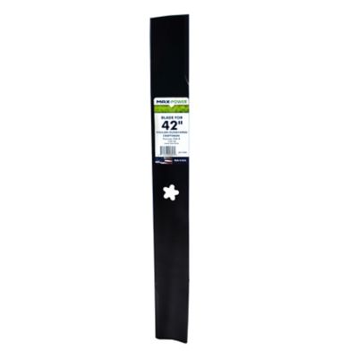 MaxPower 42 in. Heavy-Duty Lawn Mower Blade for Craftsman, Husqvarna and Poulan Mowers, Replaces OEM 134149 and 532134149