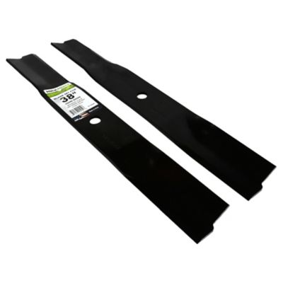 Image showing  38 in. Lawn Mower Blades for Many John Deere Mowers, Replaces OEM AM-100946, M82408 and 50-2515, 2 pk.
