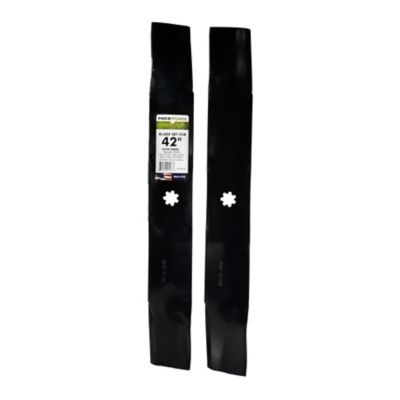 MaxPower 2 Heavy Duty Blades for 42 in. Cut John Deere Mowers Replaces OEM #'s AM137327, AM141032, AM141034, M154061, M154062