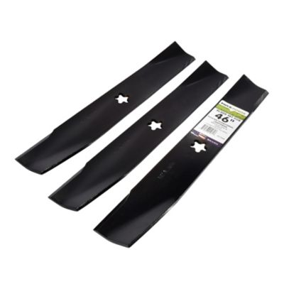 Image showing 5 th MaxPower 46 in. Heavy-Duty Lawn Mower Blades for Many Craftsman, Husqvarna and Poulan Mowers, 3 pk.