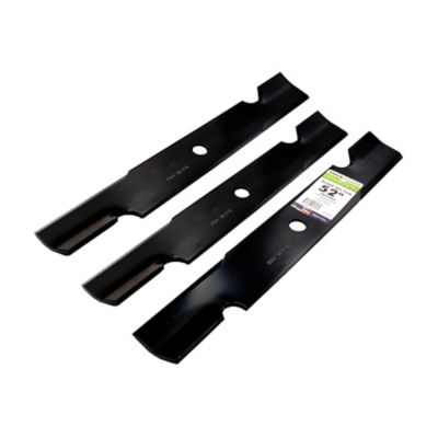 Image showing 5 th MaxPower 52 in. Lawn Mower Blades for Snapper Mowers, Replaces OEM 1737252, 1737252A, 1737252BM and 1737252BZ, 3 pk.