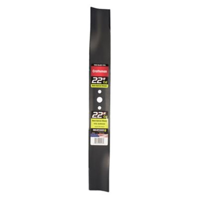 MaxPower Mower Blade for 22 in. Cut Craftsman, Husqvarna, Poulan Walk behind Mowers Replaces OEM #'s 40671X431 and 850973 This blade is an exact fir for the craftsman 22" mower blade it replaced