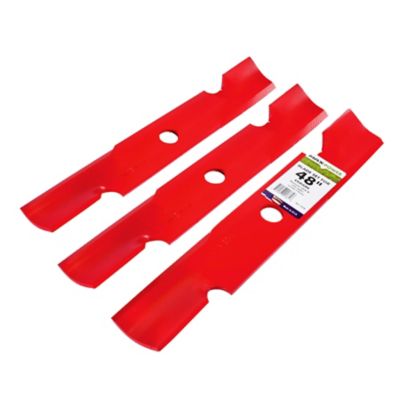 Image showing 5 th MaxPower 48 in. High-Lift Lawn Mower Blades for Many Exmark Mowers, Replaces OEM 103-6401 and 103-6401-S, 3 pk.